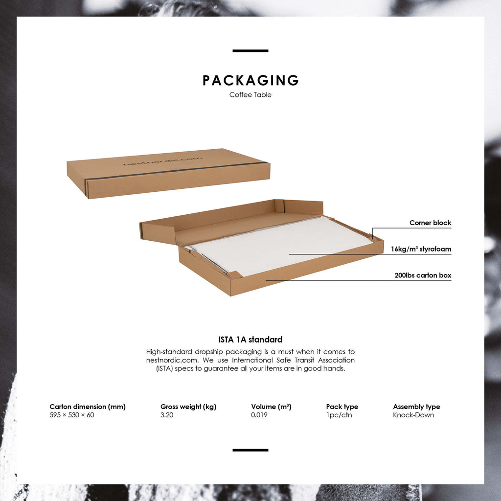 Xever occasional table in Black plastic top with Matt Black Epoxy leg