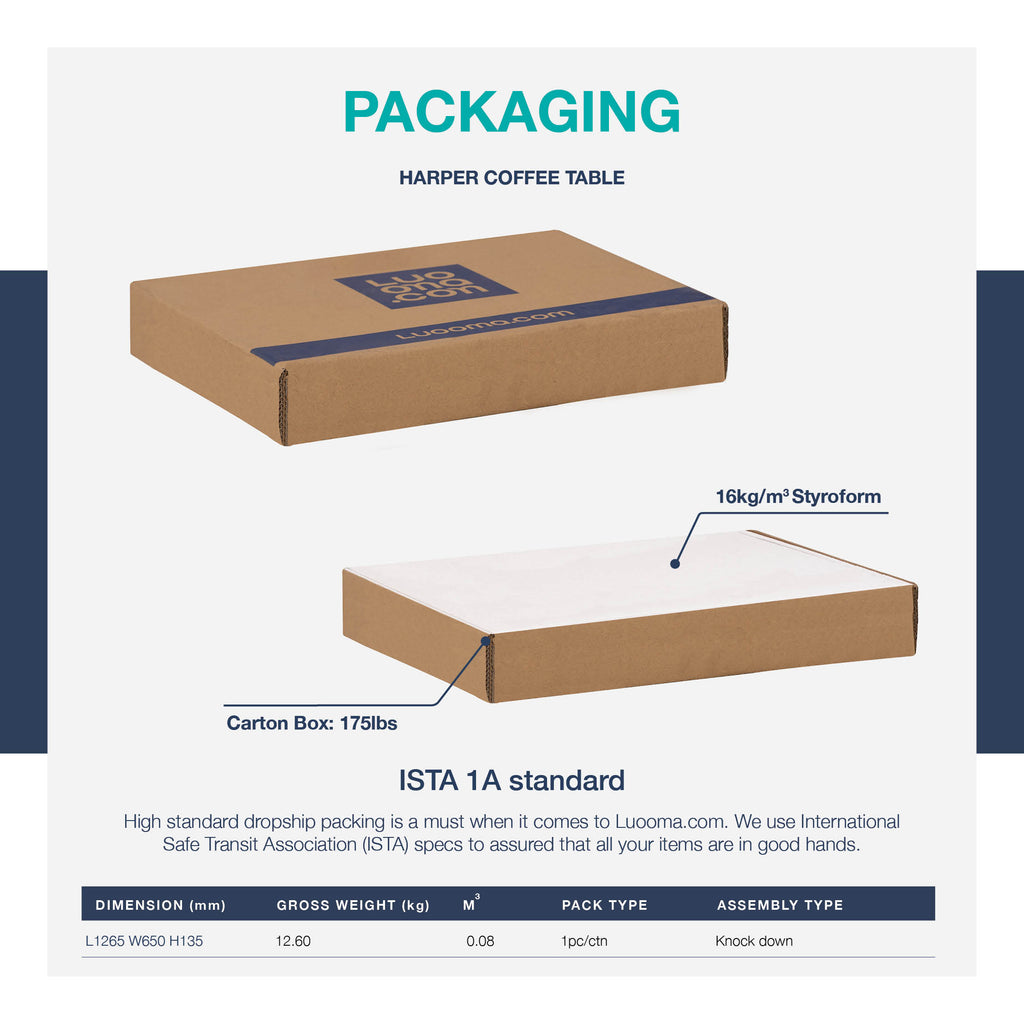 Harper side table in Oak veneer top, Natural colour leg