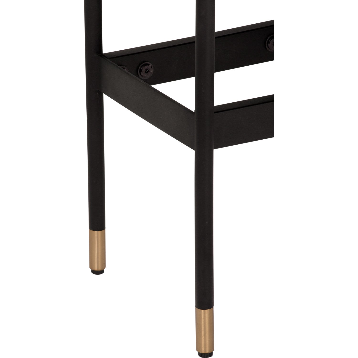 Hamilton Side Table with Toffee colour top, Sand Black colour leg.