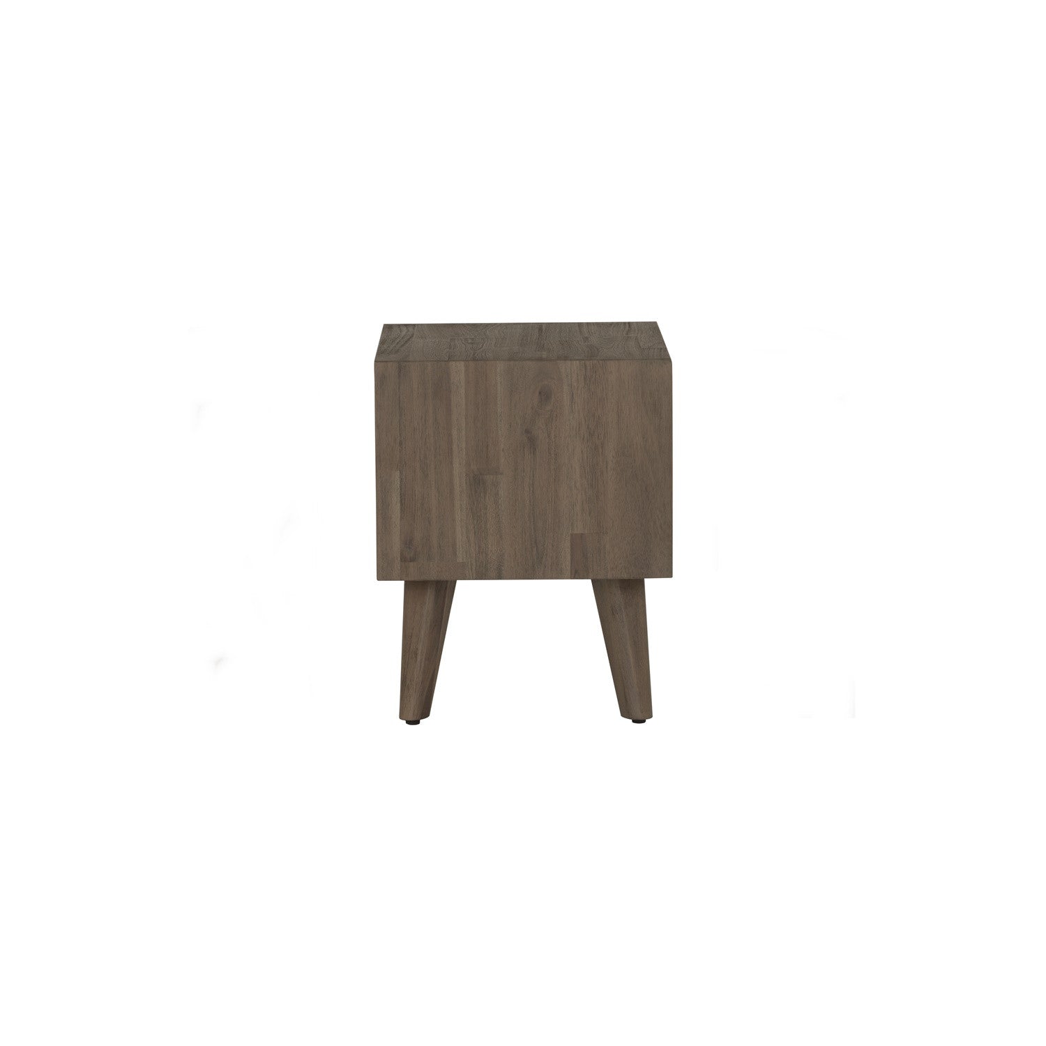 Torrell Bedside Table With 1 Drawer in Woodline Mocha colour.