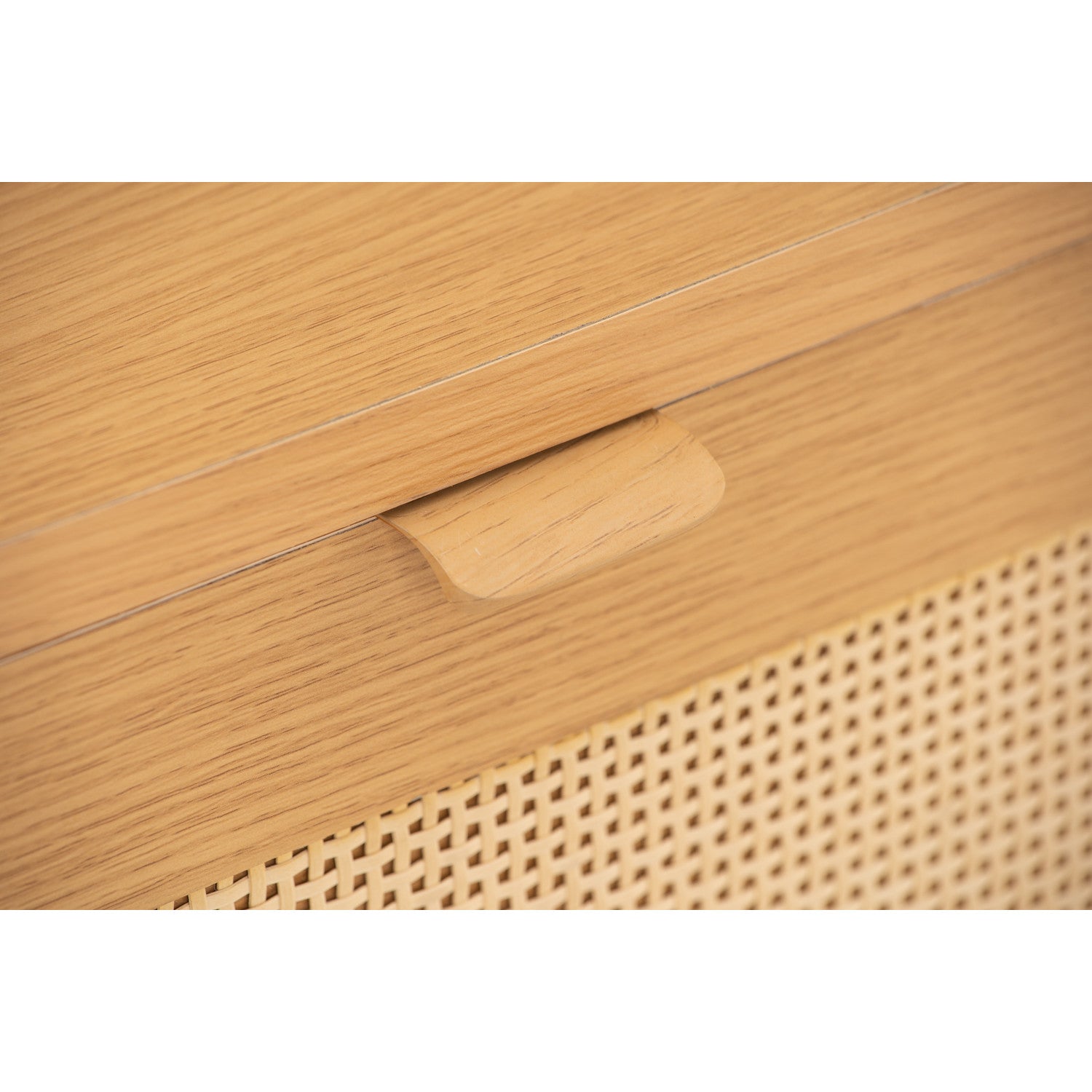 Dudley side table in Oak colour top, Natural colour leg