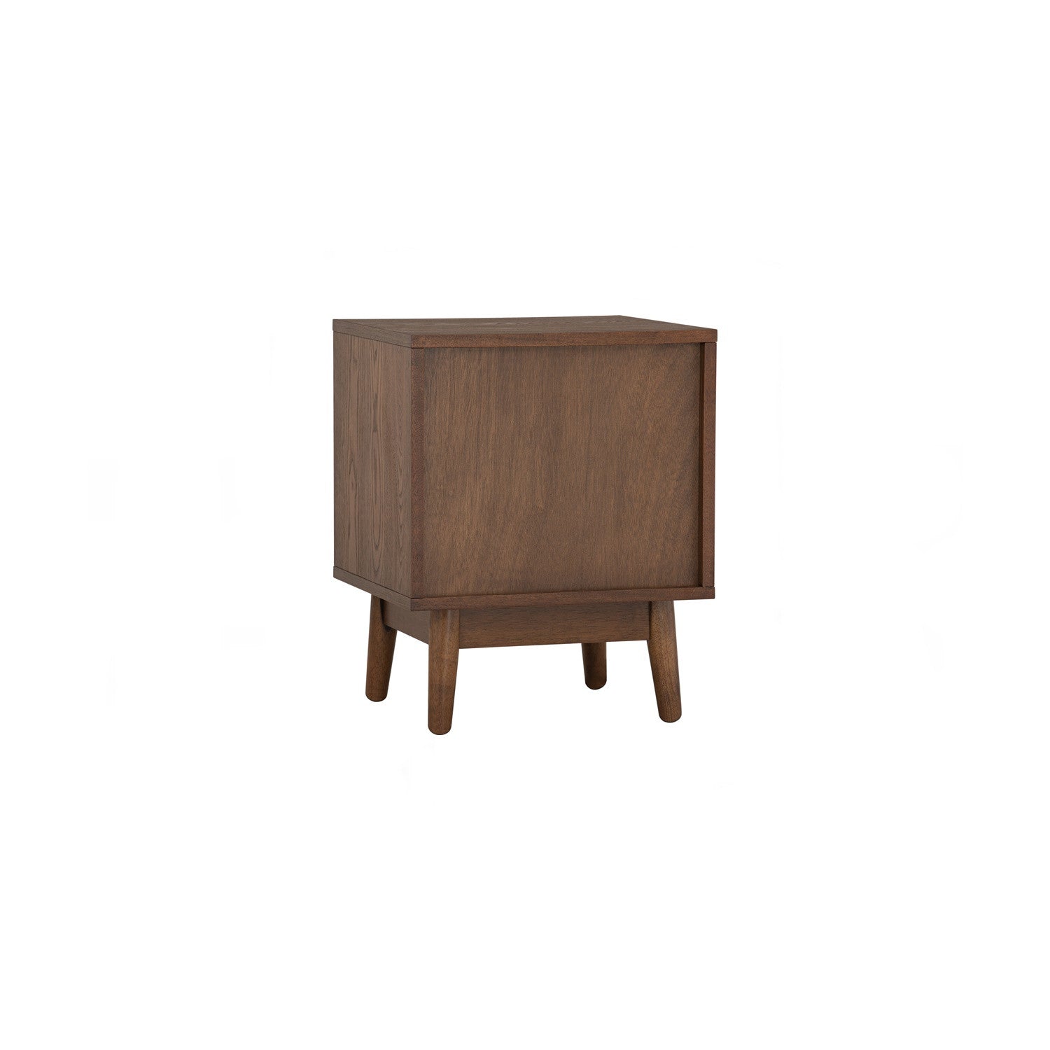 Tenri bedside table with 1 drawer in Cocoa colour