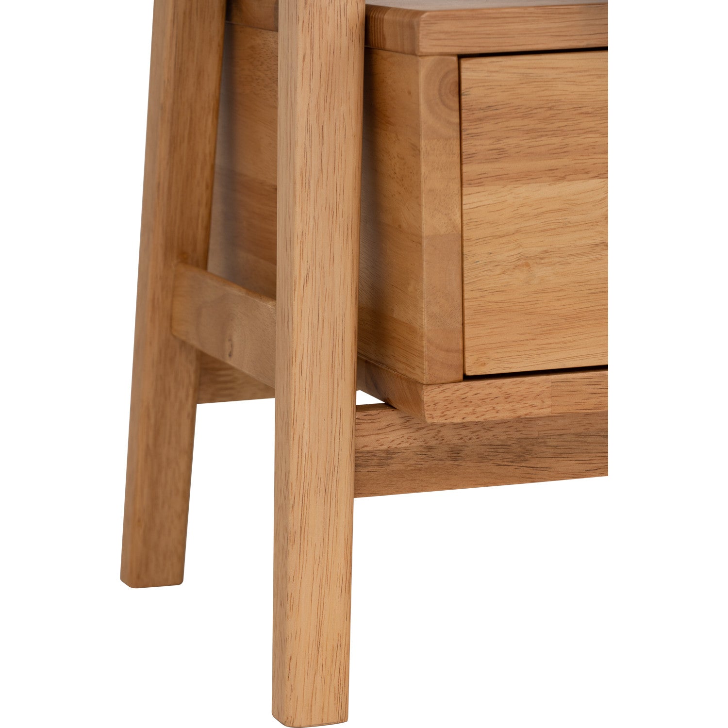 Keva bedside table in Natural colour.