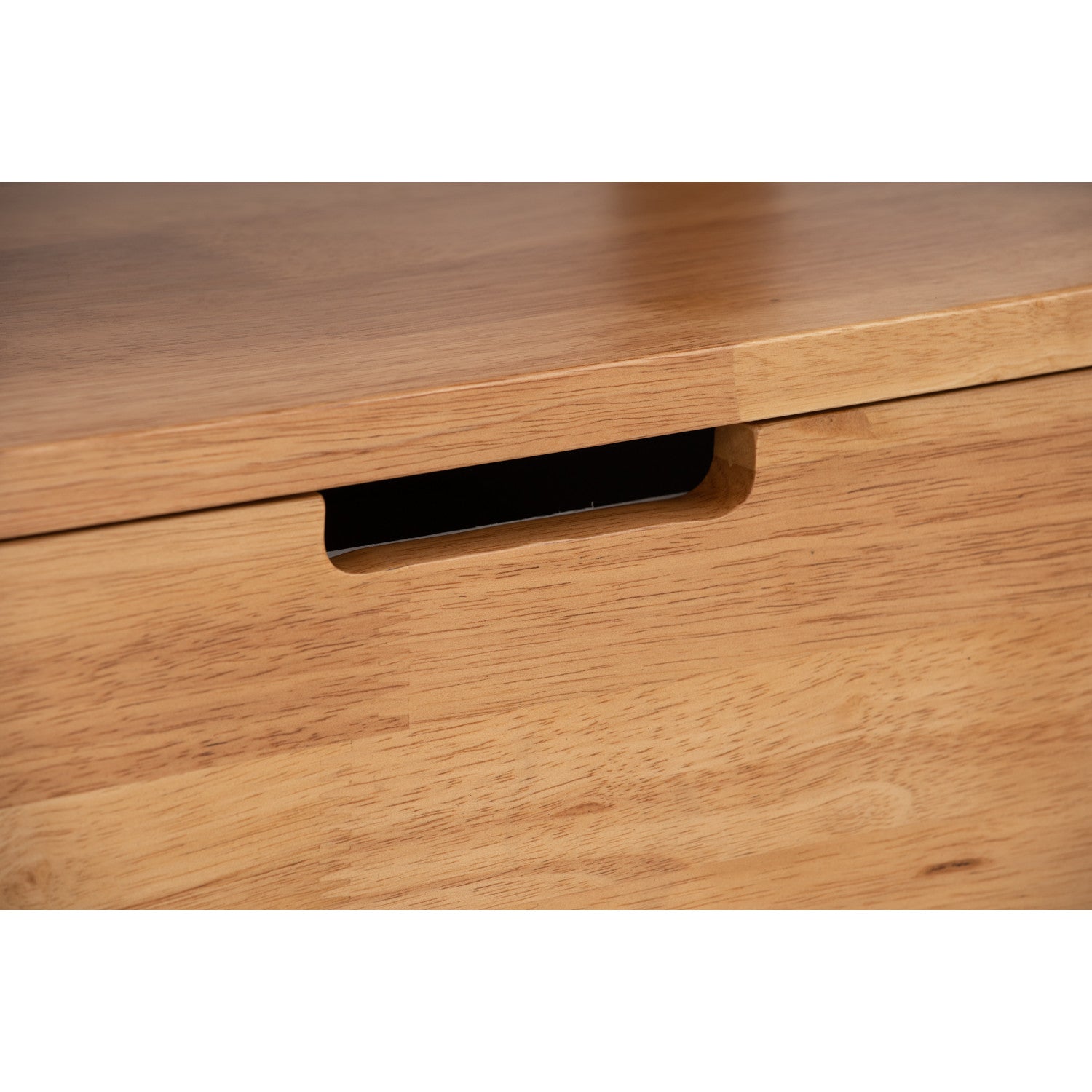 Keva bedside table in Natural colour.