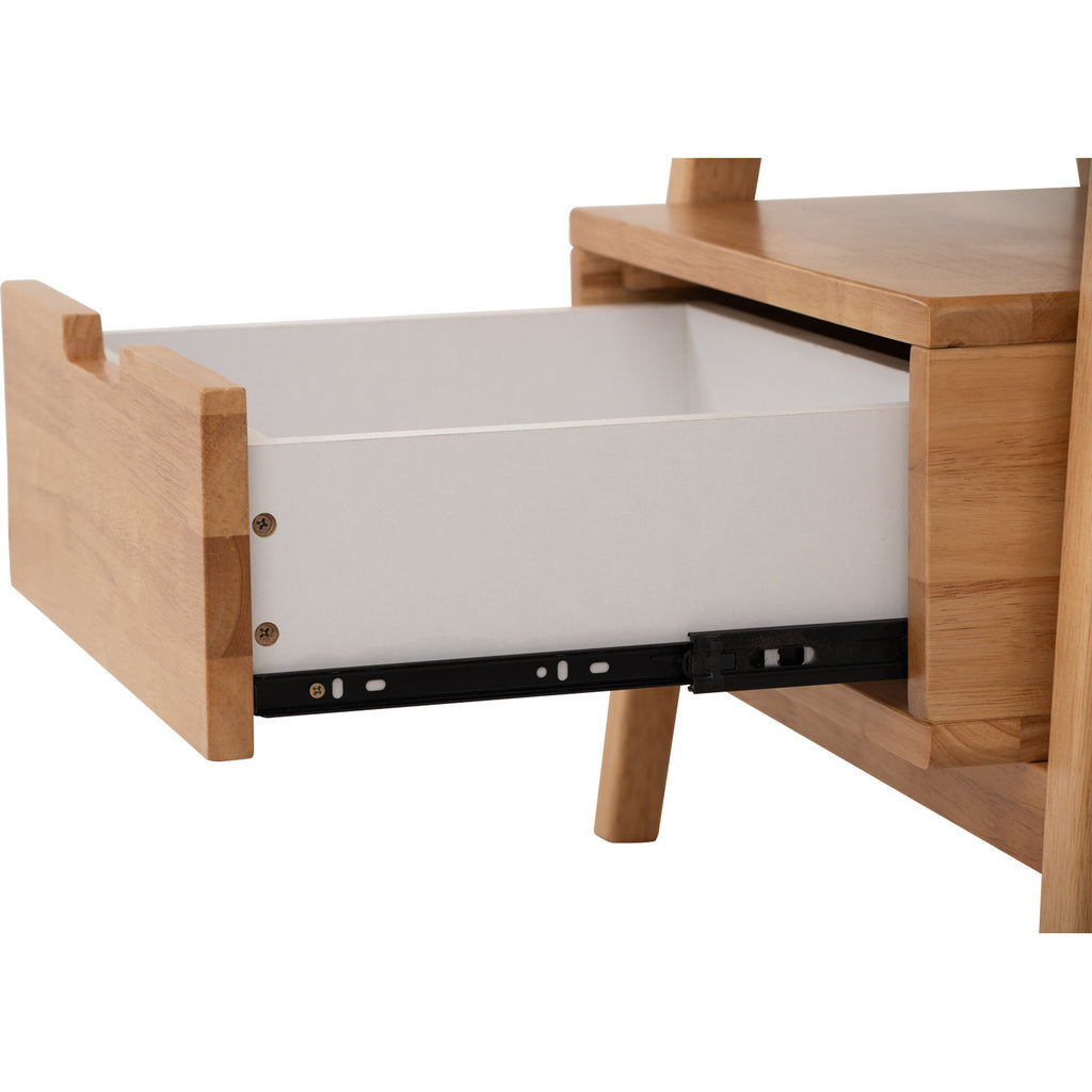 Keva bedside table in Natural colour.