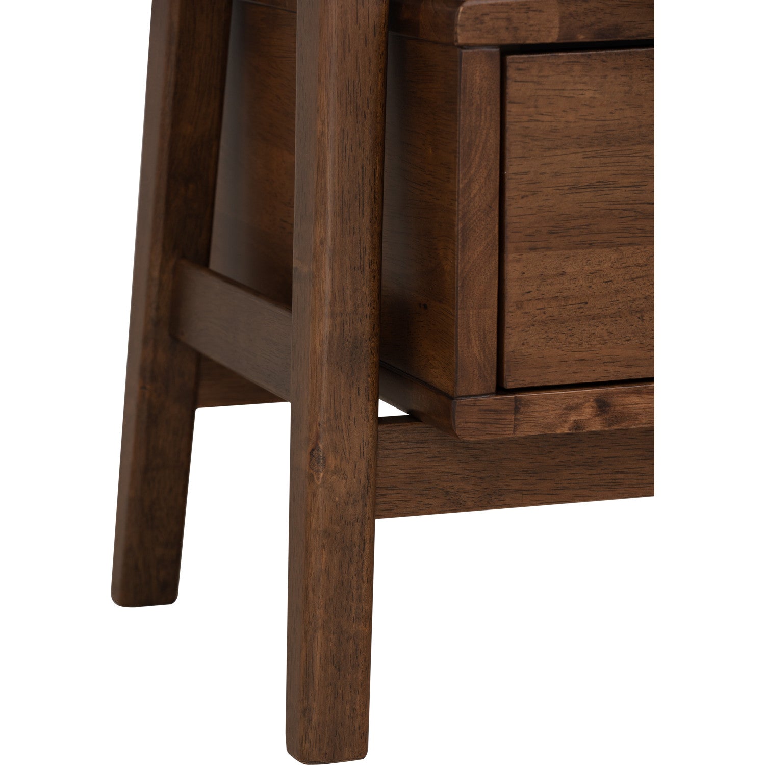 Keva bedside table in Cocoa colour.