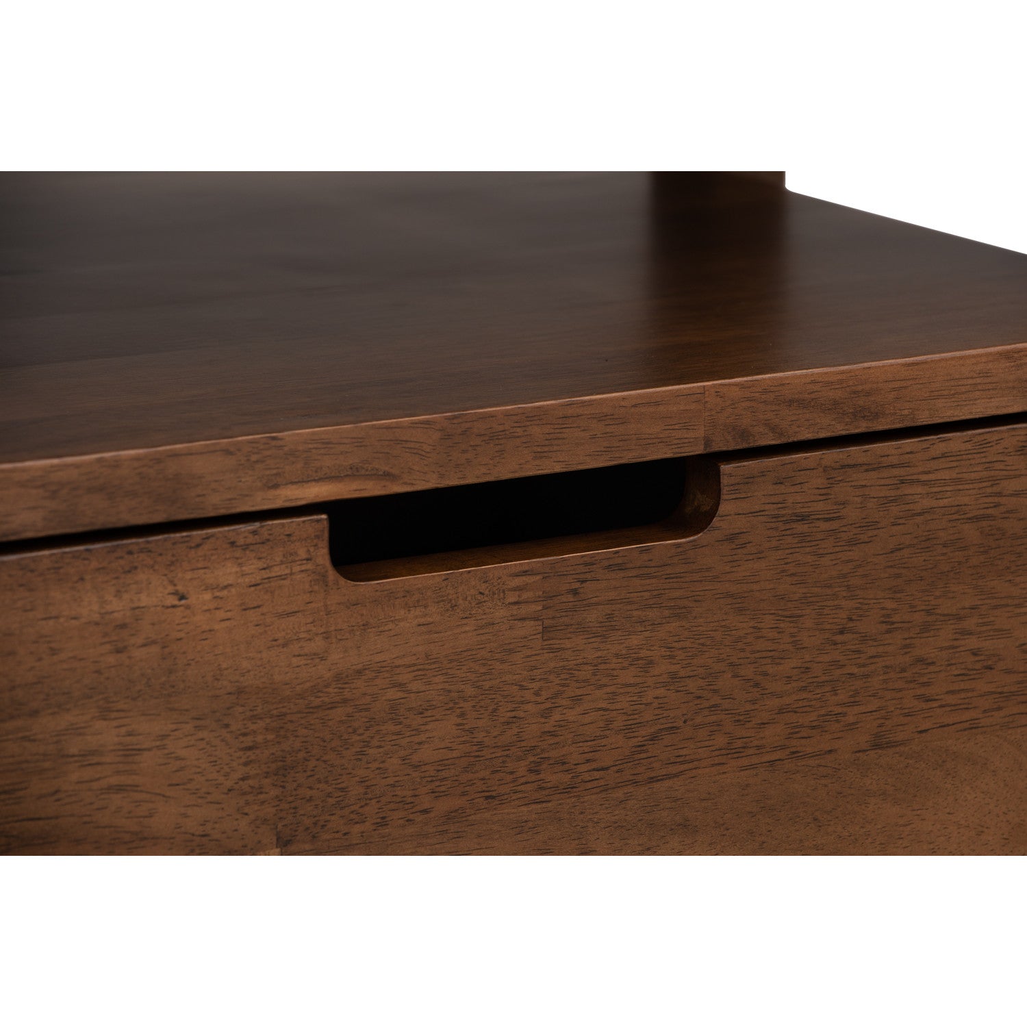 Keva bedside table in Cocoa colour.