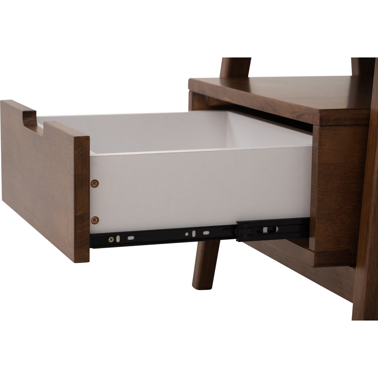 Keva bedside table in Cocoa colour.