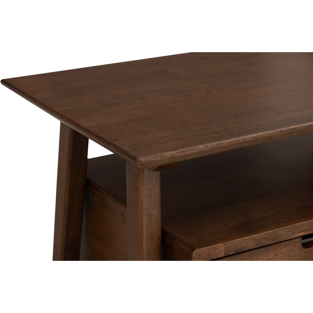 Keva bedside table in Cocoa colour.