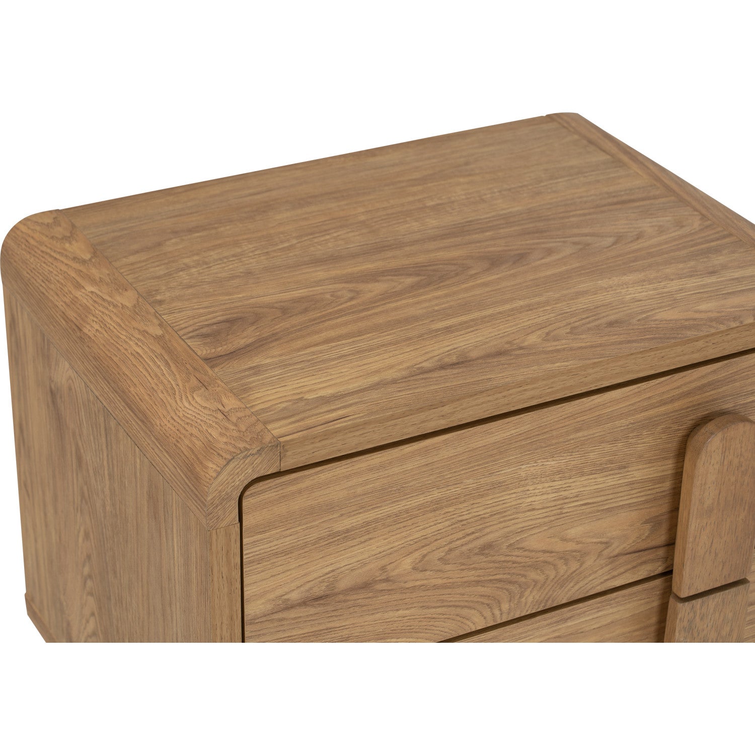 Lome side table in Natural colour leg, Oak colour top.