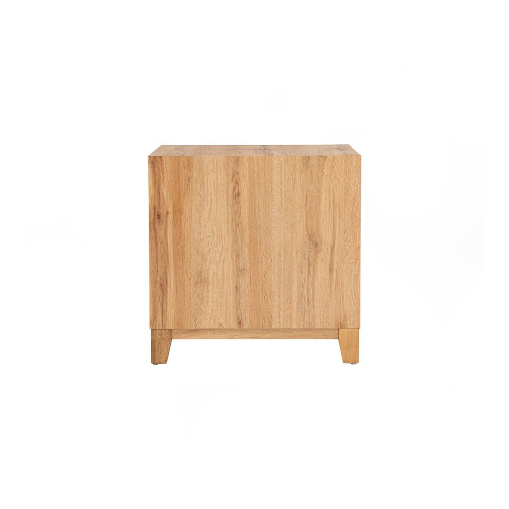 Oregon side table in Wotan Oak colour.