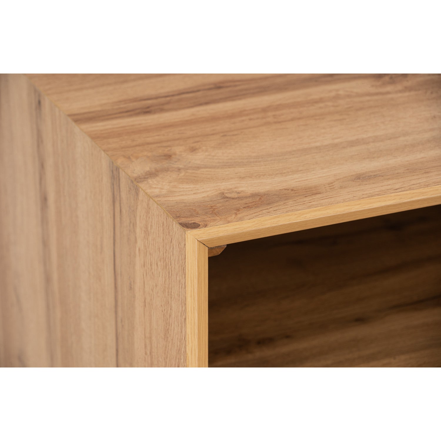 Oregon side table in Wotan Oak colour.
