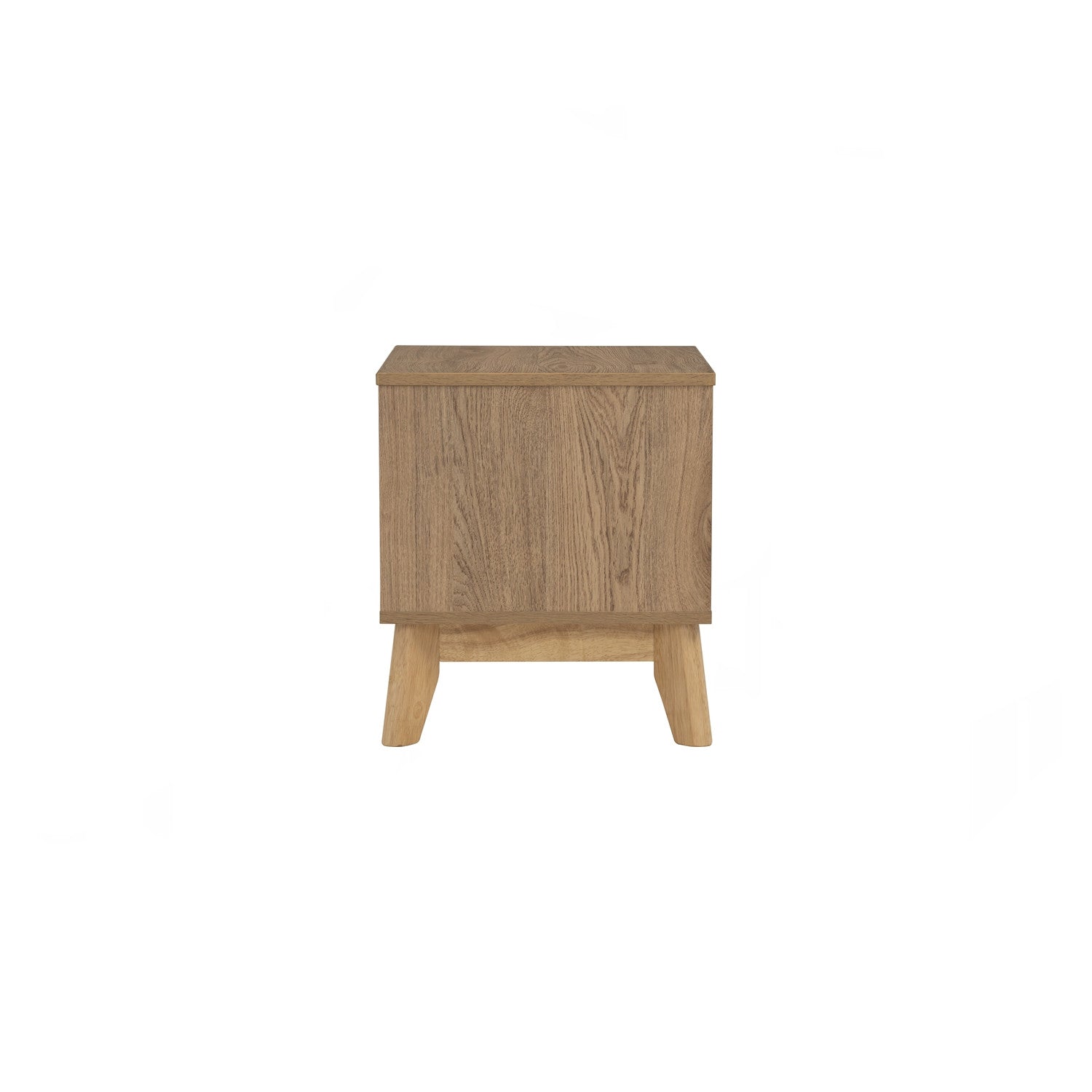 Hirado side table in Natural colour leg, Oak colour top.