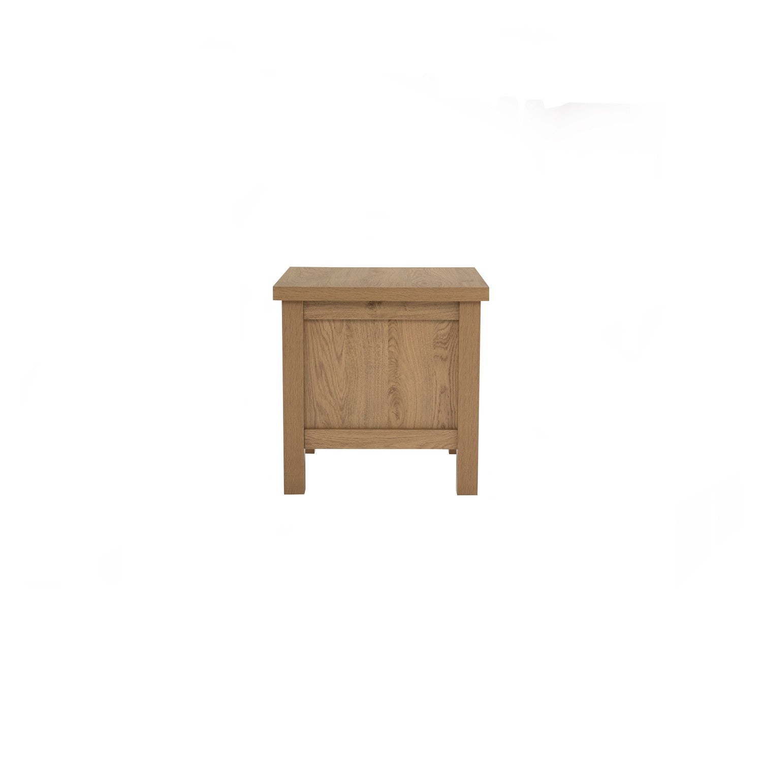 Rhodes side table in Oak colour