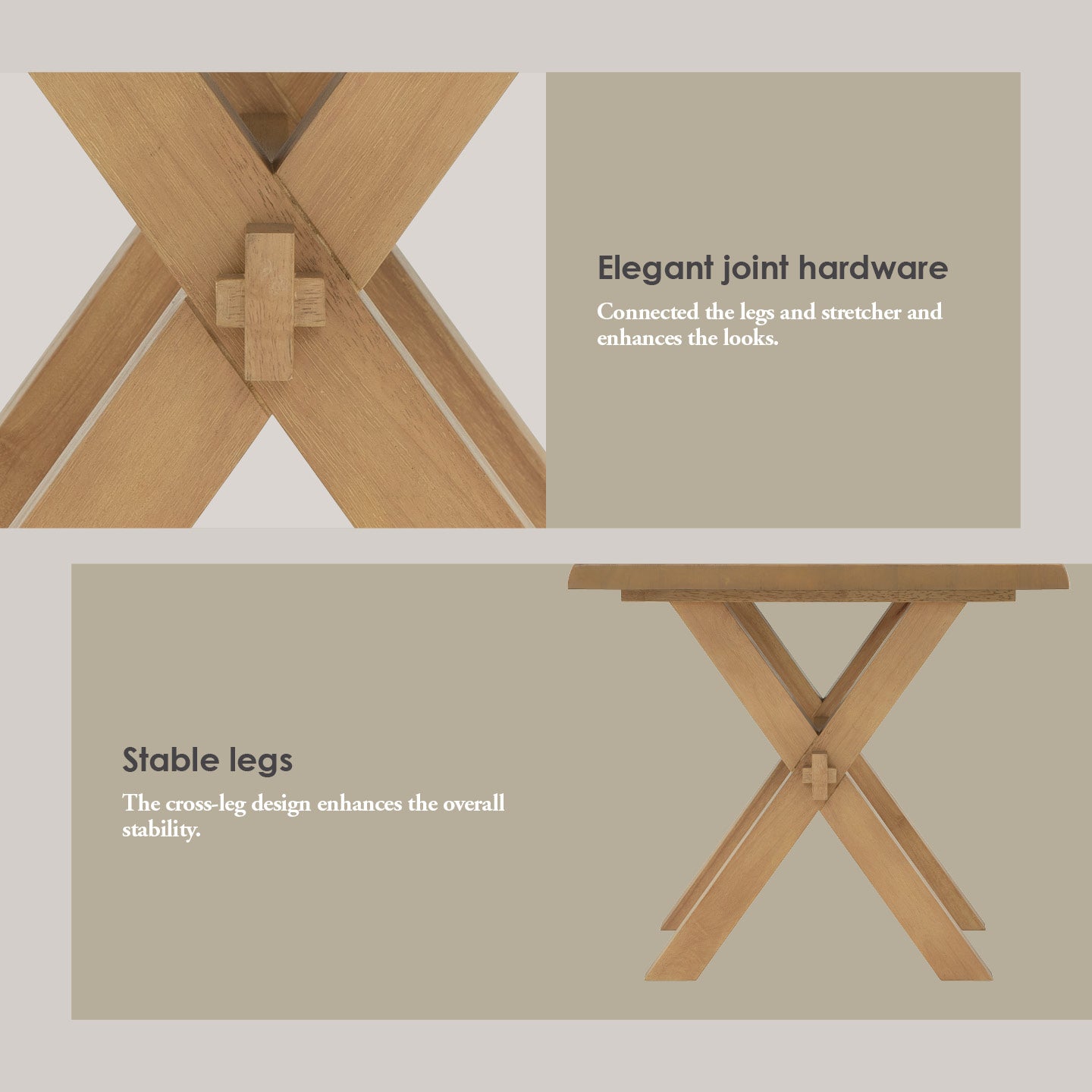 Alford Side Table in Light Tennessee Walnut colour.