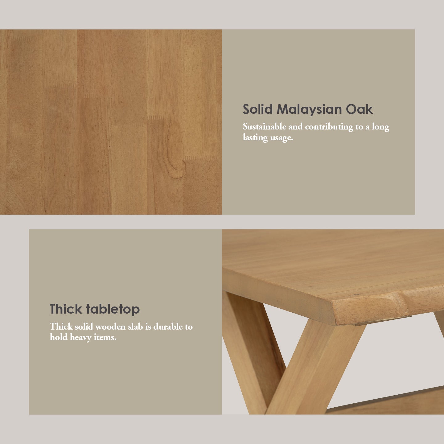 Alford Side Table in Light Tennessee Walnut colour.