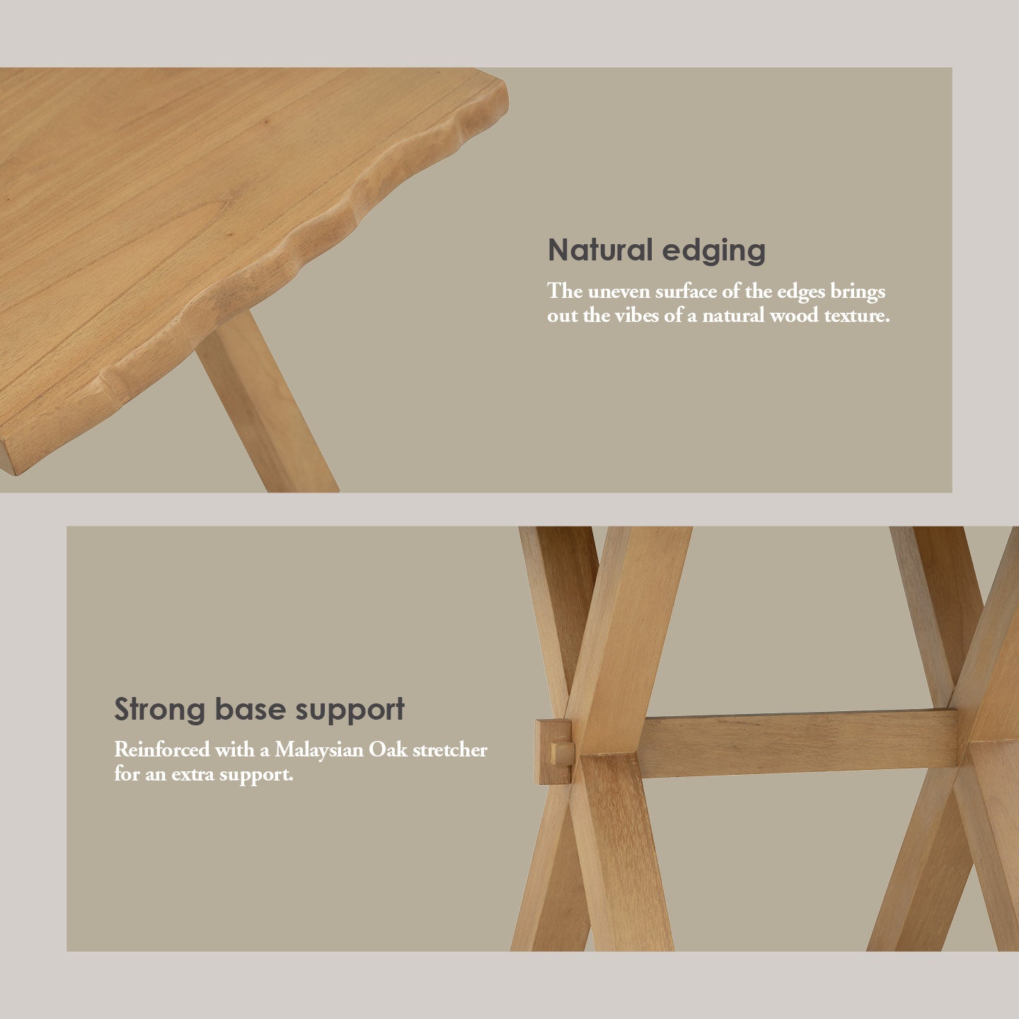 Alford Side Table in Light Tennessee Walnut colour.