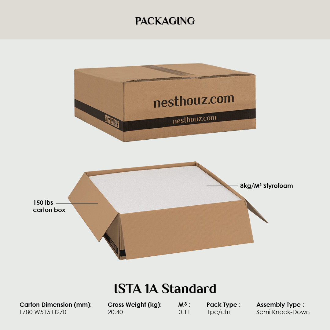 Dover side table in Walnut veneer top, Cocoa colour leg.