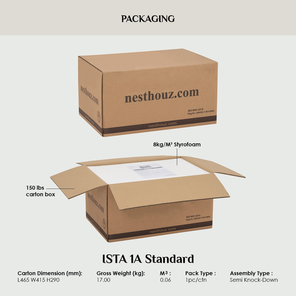 Angus side table in Cocoa colour.