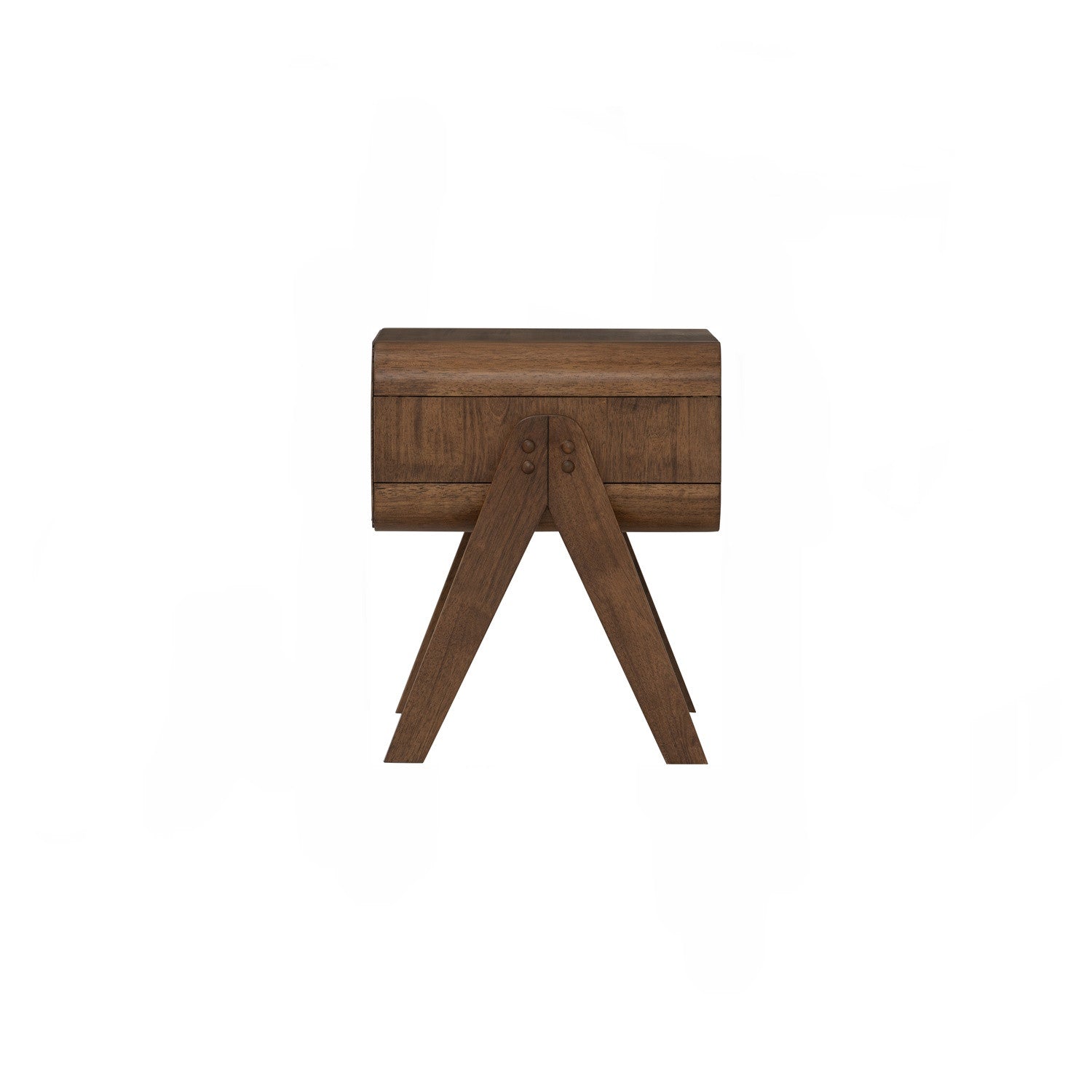 Angus side table in Cocoa colour.