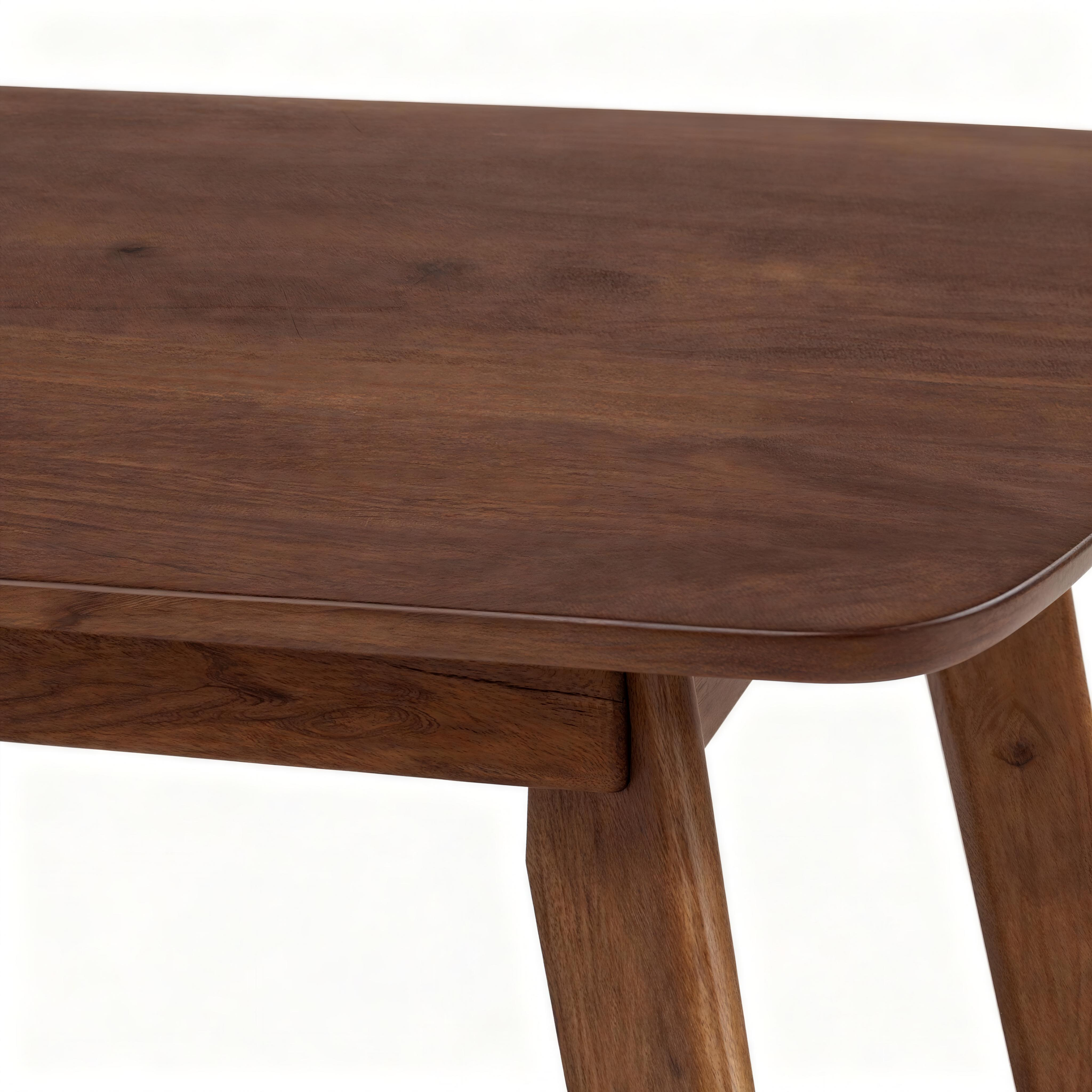 AIMON 750X1200 DINING TABLE In Cocoa Colour